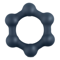 Boners Cockring Hexagone avec boules